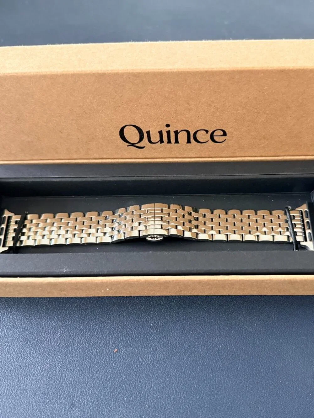 Brand New Quince Stainless Steel Bracelet Smartwatch Band - 44mm to 49mm